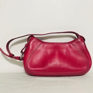 GIVENCHY Pink Leather Shoulder Bag